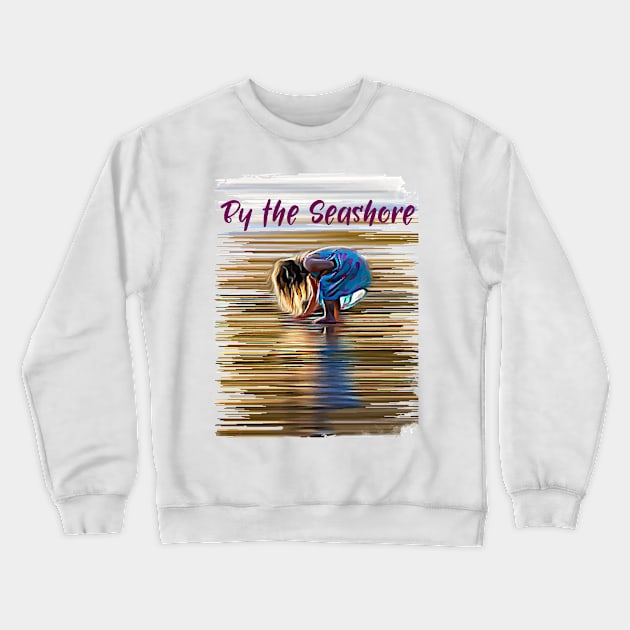 By the seashore Crewneck Sweatshirt by Ripples of Time